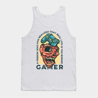 Skull Gamer Tank Top